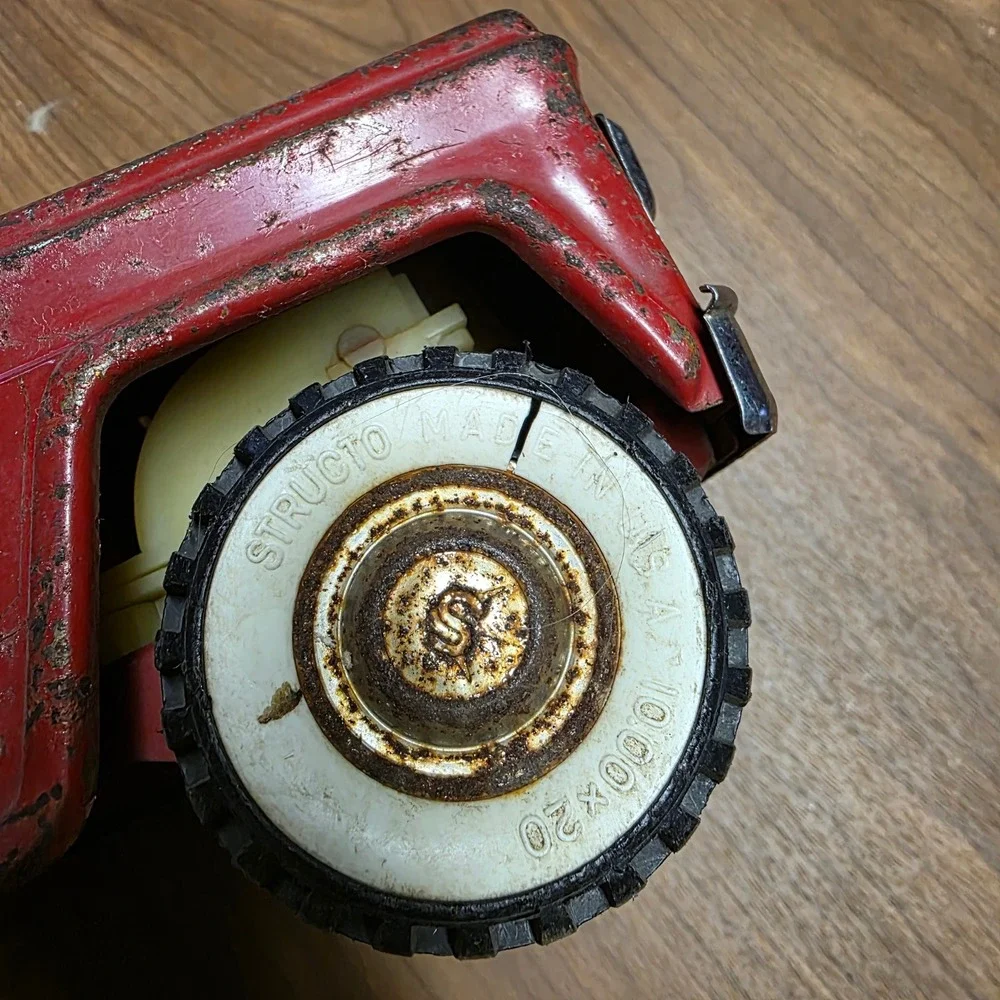 Vtg 1960's Structo Made‎ in USA Fire Truck Cab